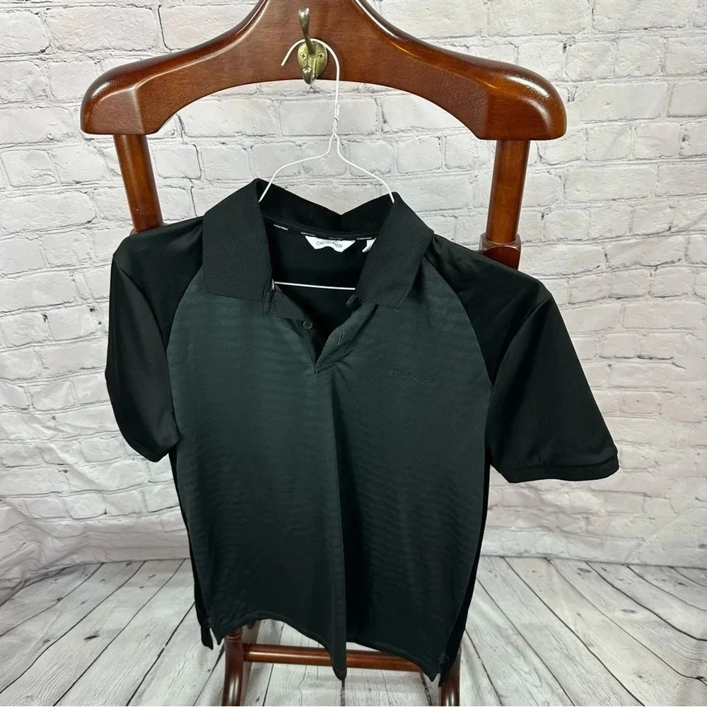 men's calvin klein polo size small